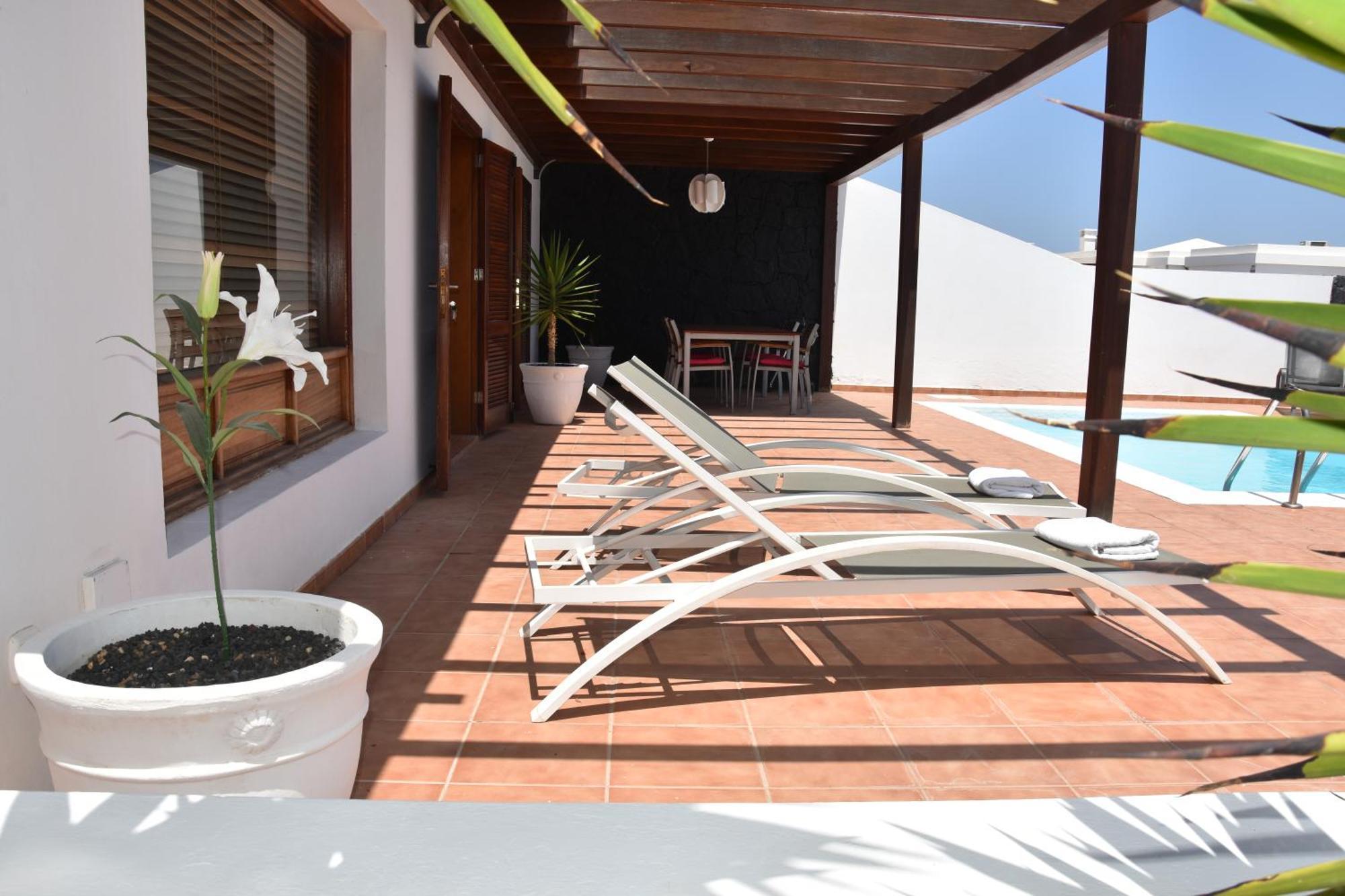 Happy Villa Con Piscina Privada プラヤ・ブランカ エクステリア 写真